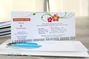 Faire part Mariage