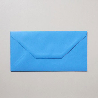 Enveloppe longue bleu intense