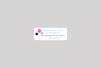 Etiquette sur mesure