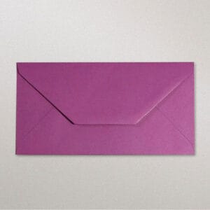 Enveloppe longue violette